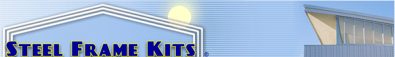 Steel Frame Kits builds industrial, commercial, retail metal buildings, weekend homes, rv storage, garages, sheds and more!