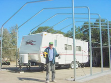 Steel Frame Kits- Economical Housing and Garage and Weekend Home Solutions!