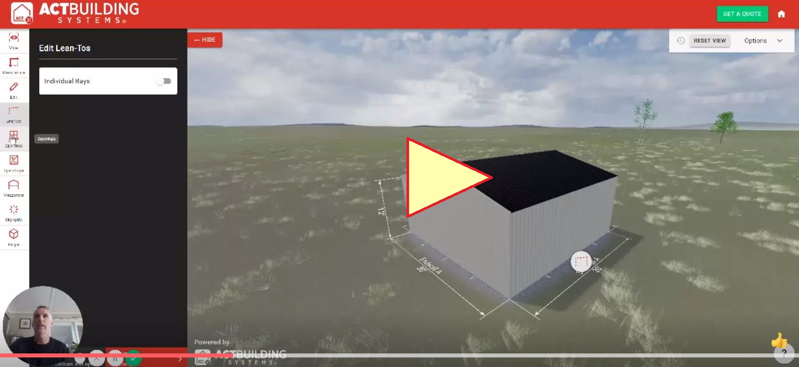 Design your building online